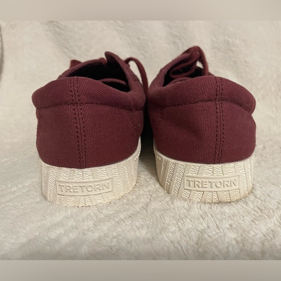 Women’s Tretorn Nylite Plus sneaker. Sangria red canvas. Size 12M. - Picture 6 of 8